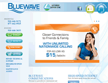 Tablet Screenshot of bluewavenc.net